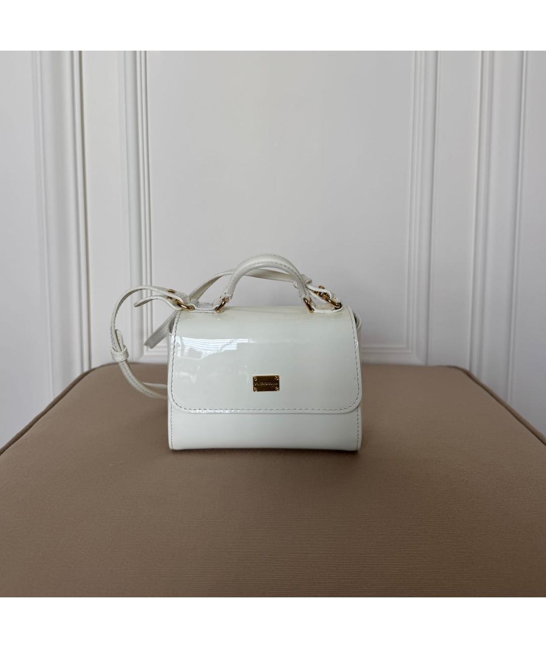 DOLCE&GABBANA Белая сумка, фото 9