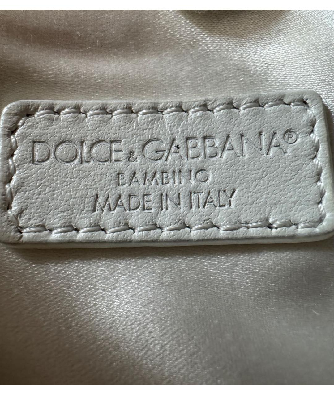 DOLCE&GABBANA Белая сумка, фото 5