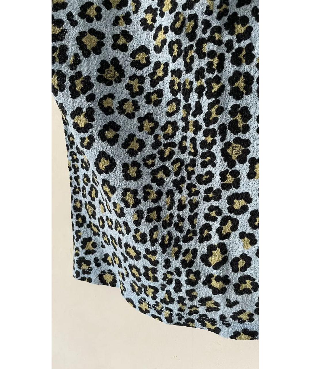 FENDI Хлопко-эластановая майка, фото 3