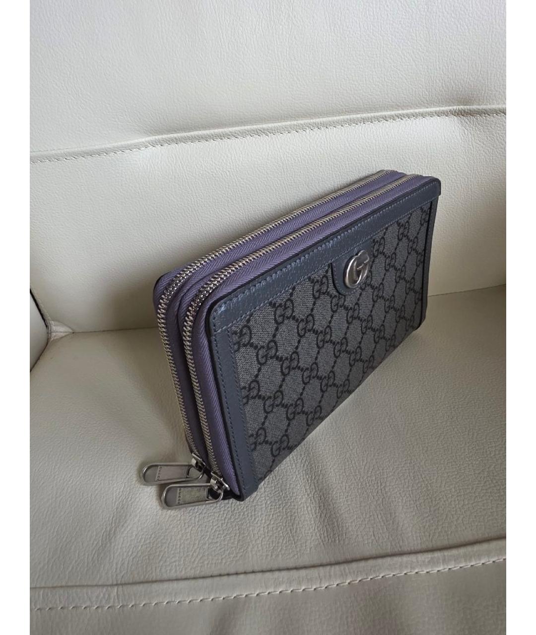 GUCCI Серая сумка с короткими ручками, фото 2