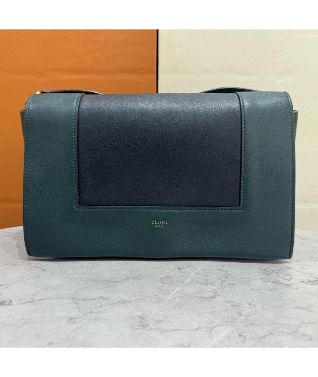 CELINE Кожаная сумка через плечо, фото 2