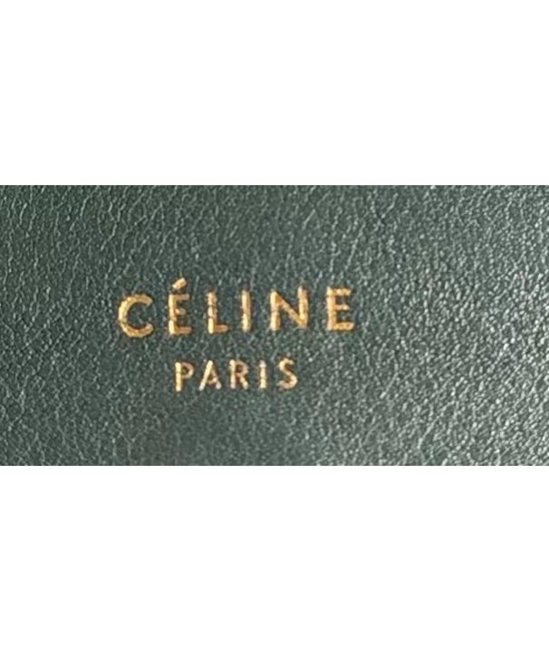 CELINE Кожаная сумка через плечо, фото 7