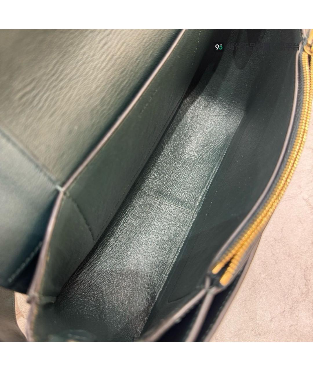 CELINE Кожаная сумка через плечо, фото 4