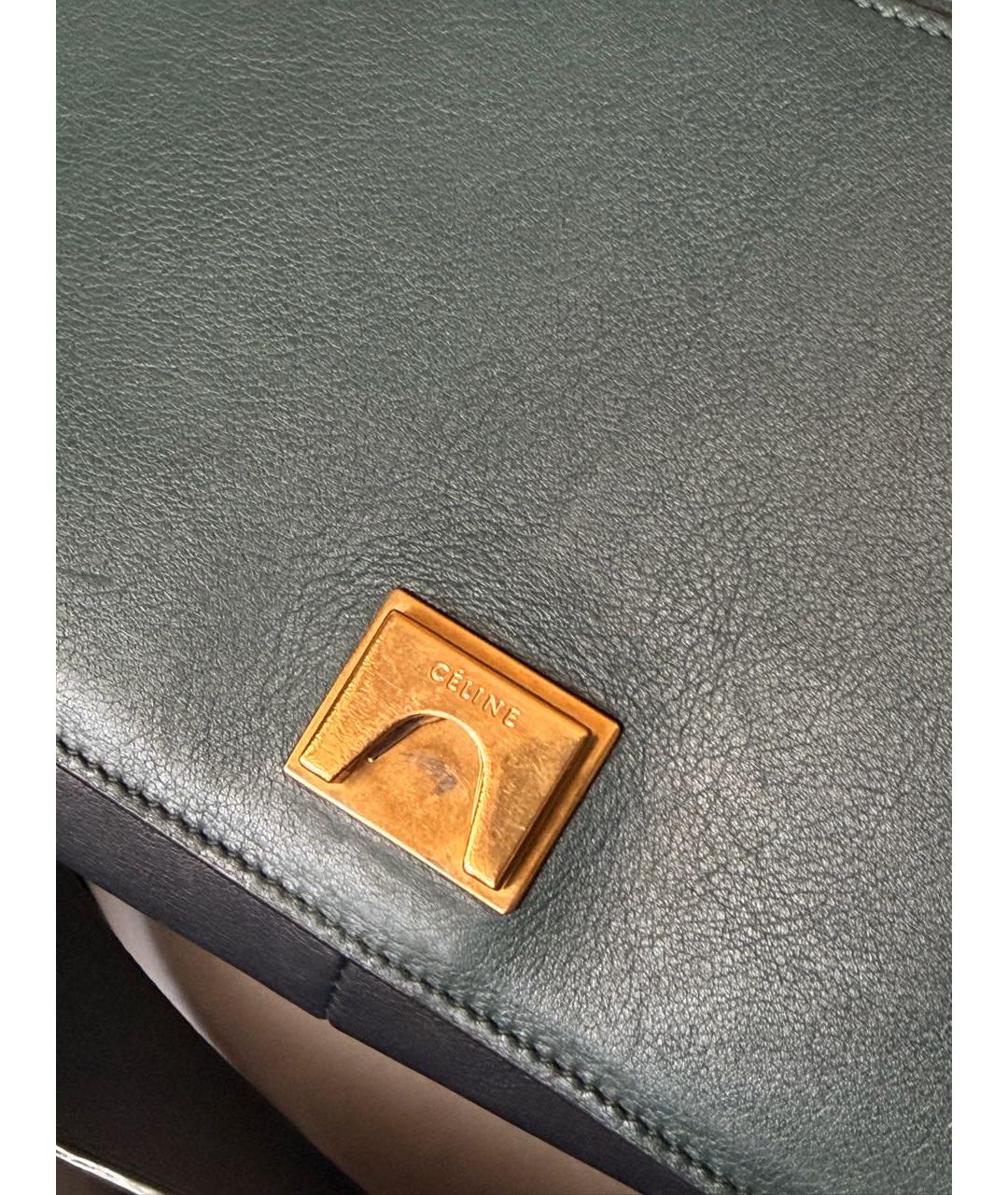 CELINE Кожаная сумка через плечо, фото 6