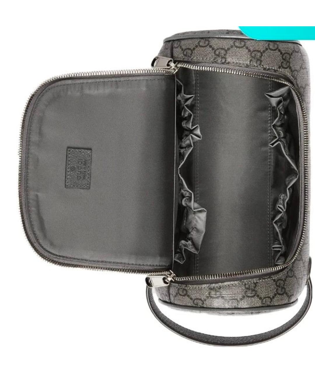 GUCCI Серая сумка с короткими ручками, фото 4