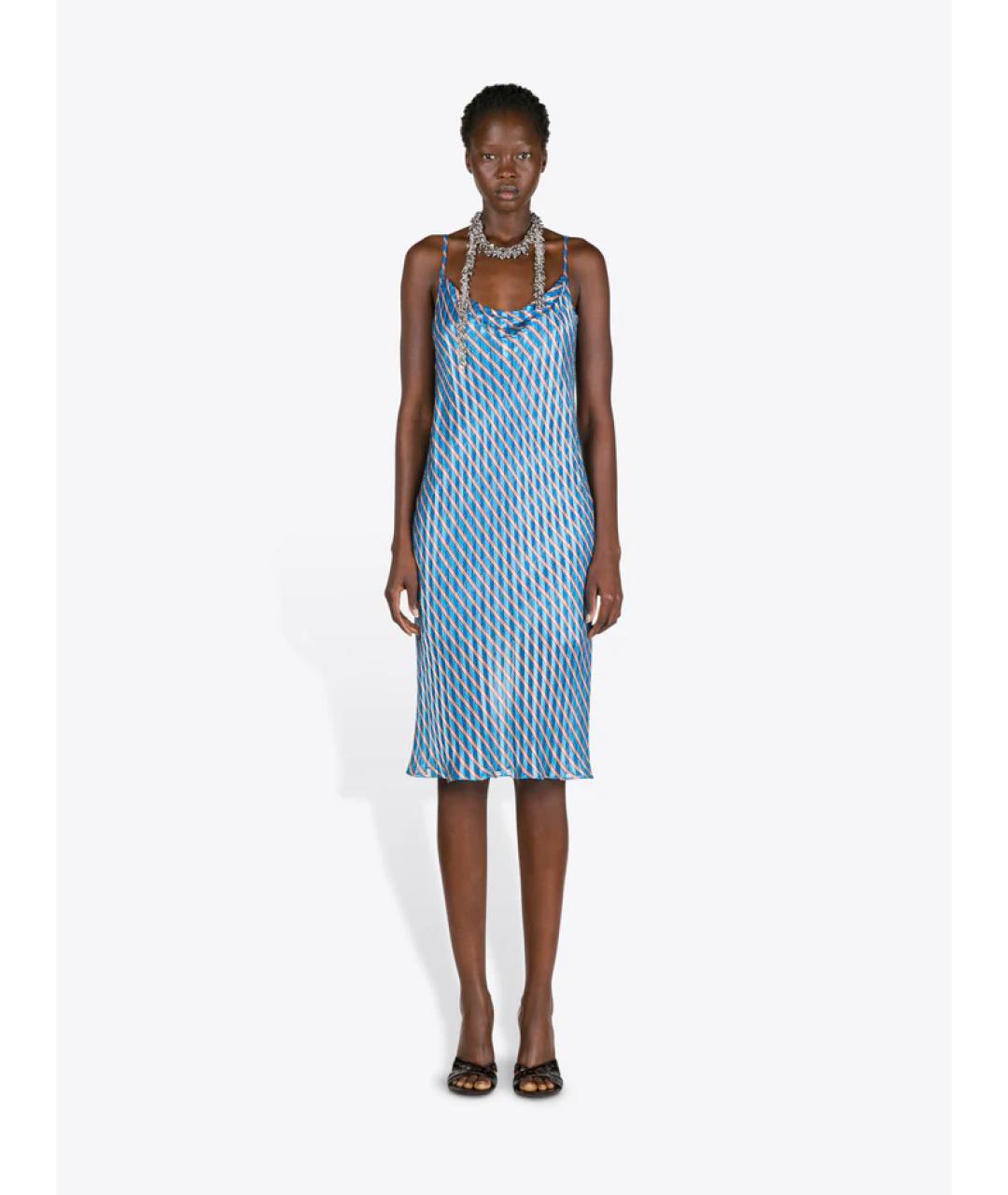 DRIES VAN NOTEN Коричневые кожаные мюли, фото 4