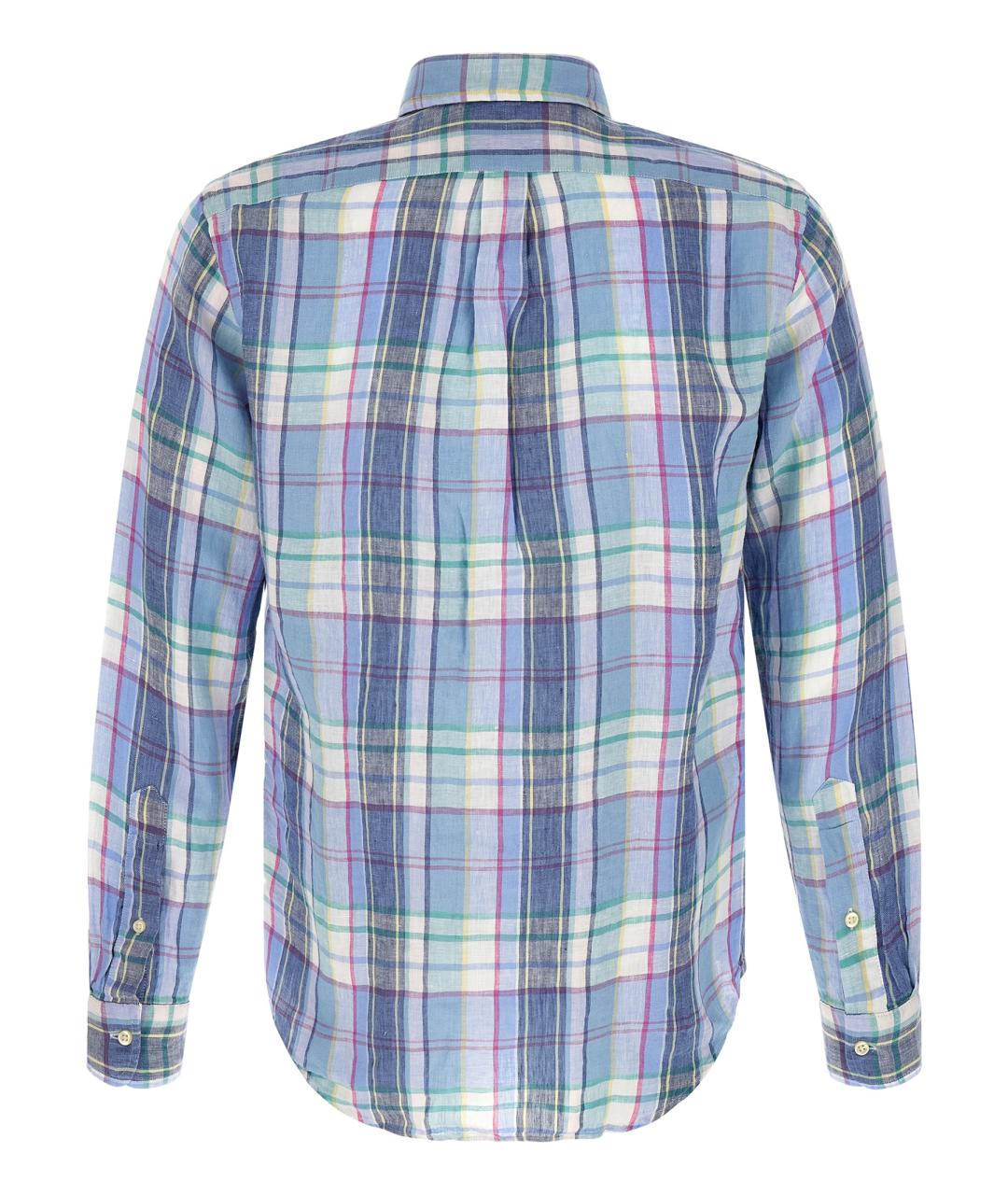 POLO RALPH LAUREN Мульти льняная кэжуал рубашка, фото 2