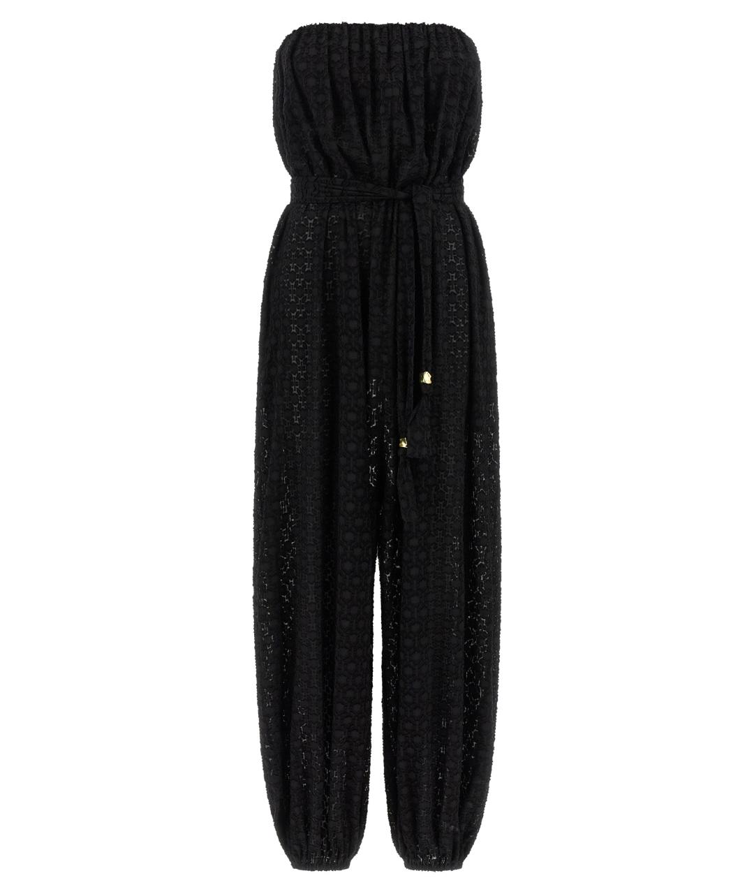Eres Черный шелковый комбинезон, фото 1