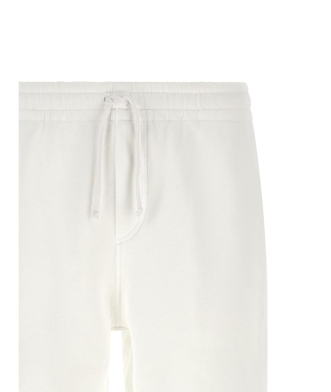 POLO RALPH LAUREN Белые хлопковые шорты, фото 3