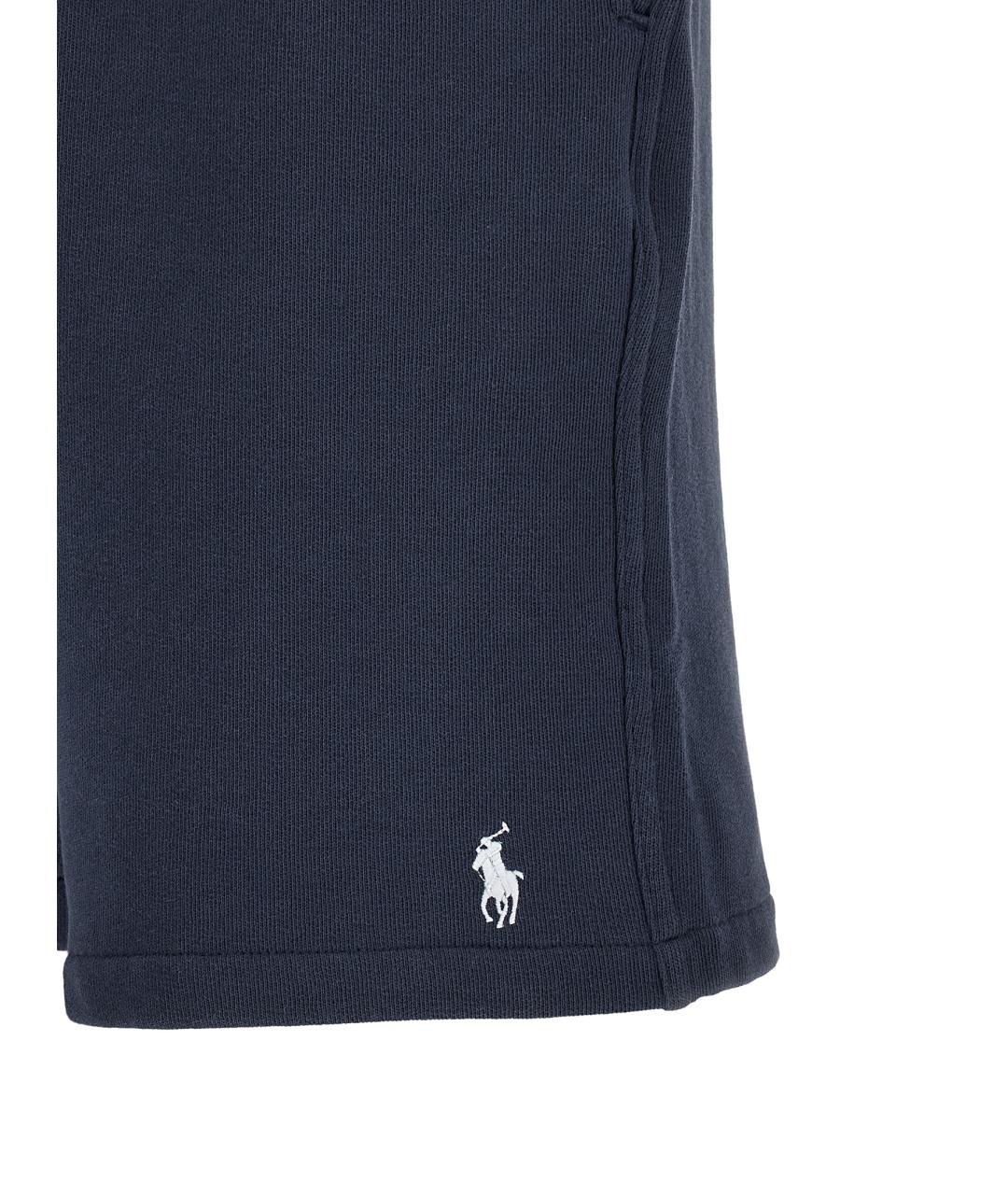 POLO RALPH LAUREN Синие хлопковые шорты, фото 5
