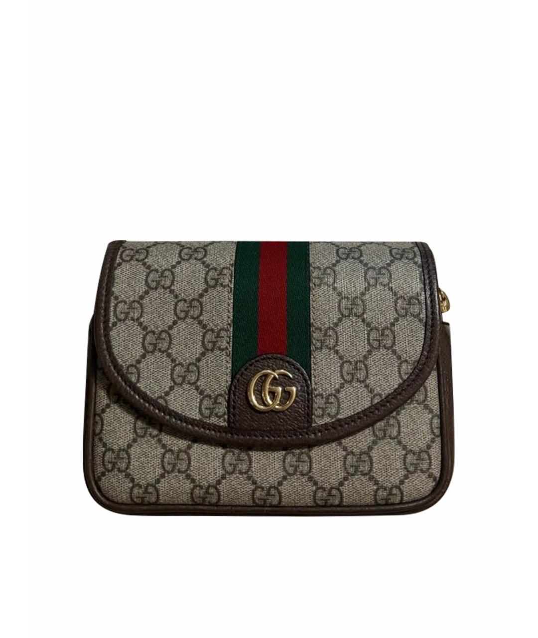 GUCCI Кожаная сумка через плечо, фото 1