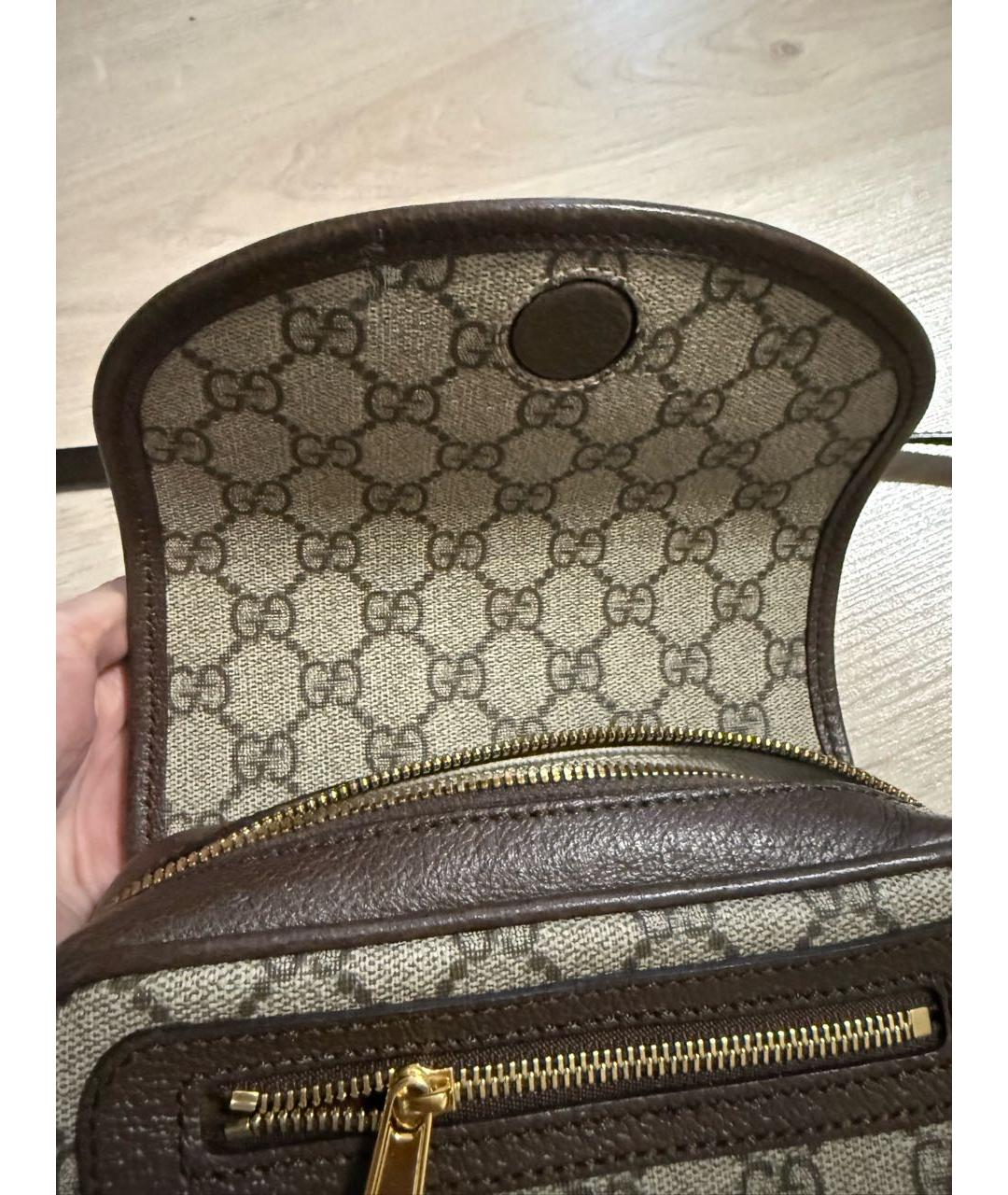 GUCCI Кожаная сумка через плечо, фото 4