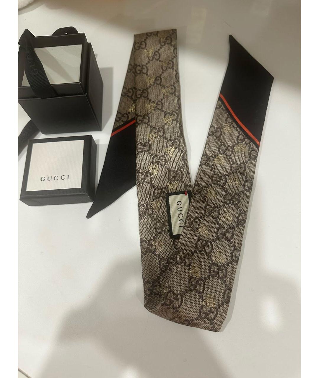 GUCCI Золотая повязка на голову, фото 8