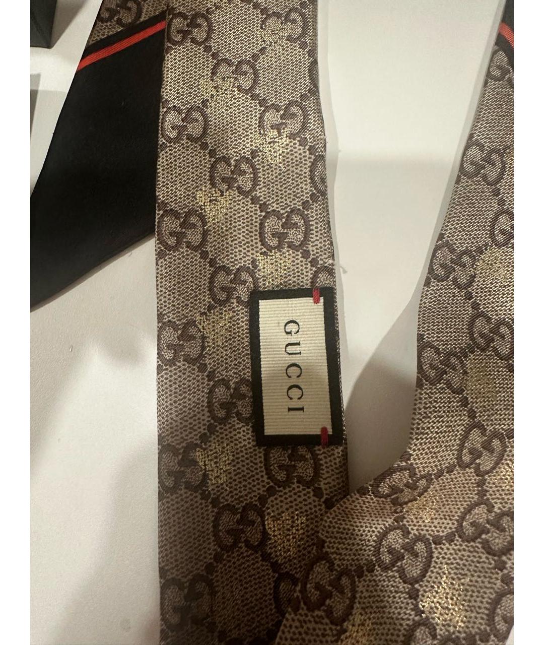 GUCCI Золотая повязка на голову, фото 2