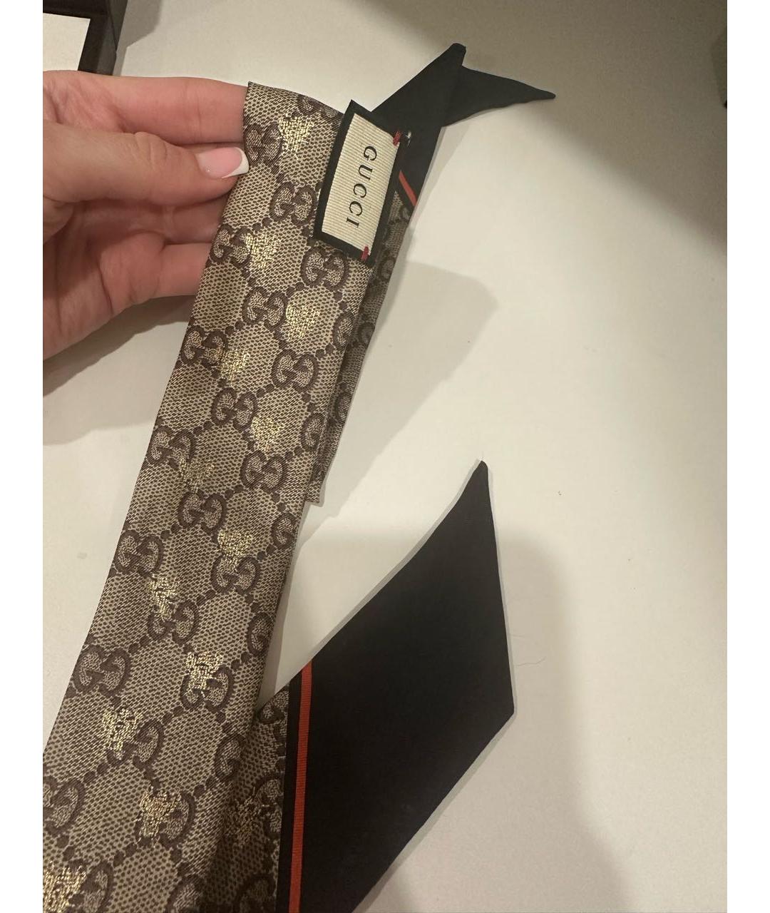 GUCCI Золотая повязка на голову, фото 6