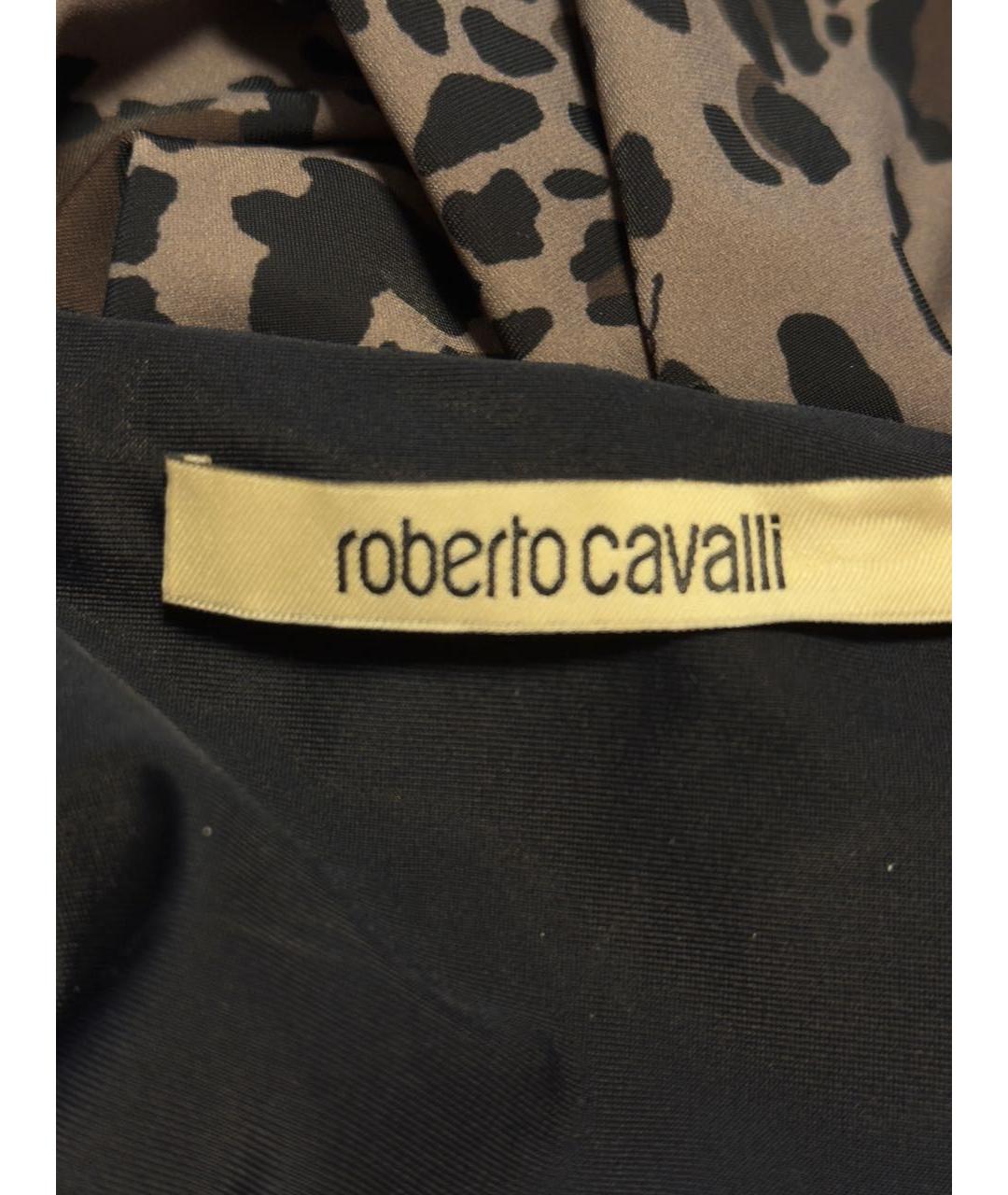 ROBERTO CAVALLI Мульти полиамидовое вечернее платье, фото 2