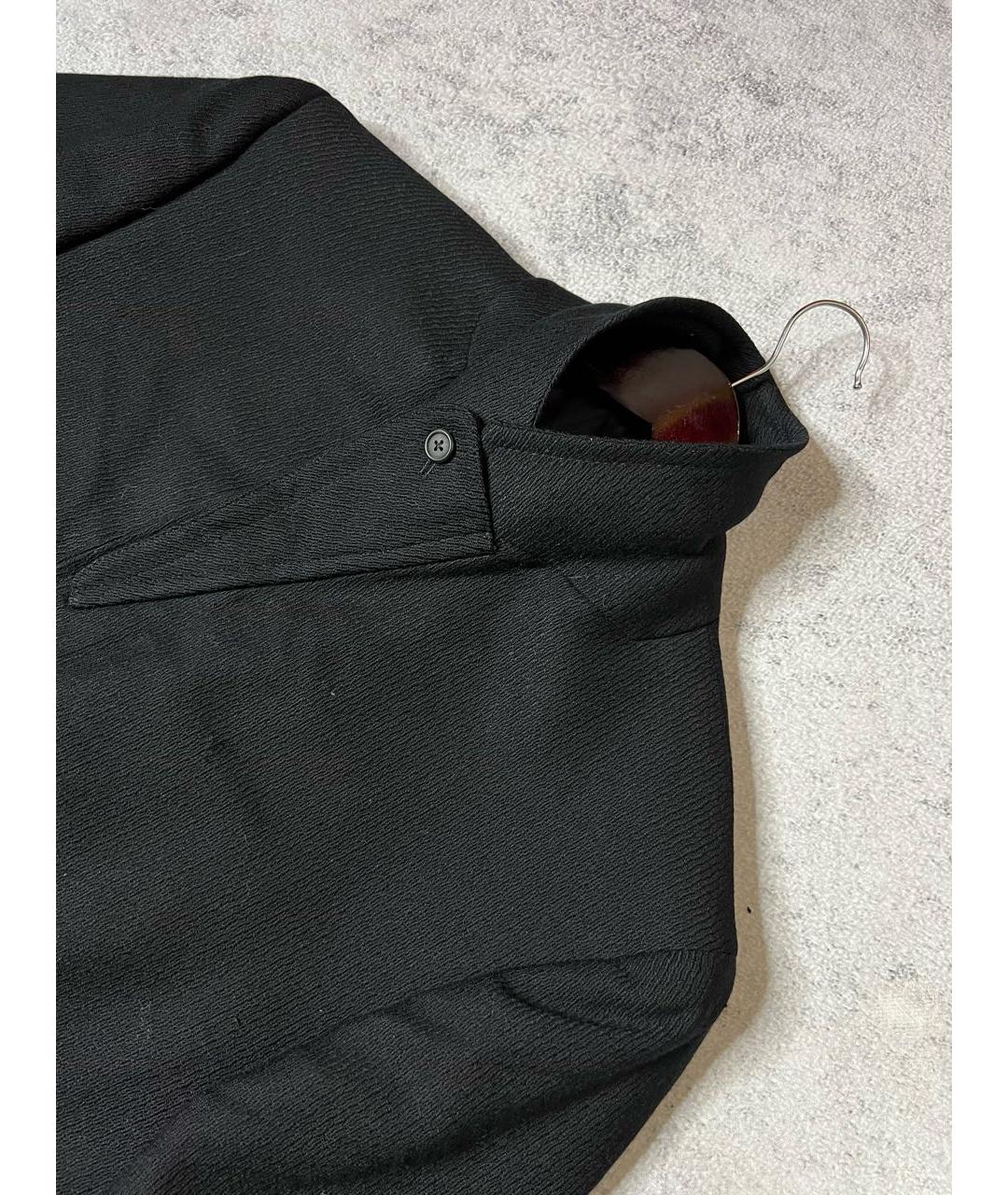 DUNHILL Черное шерстяное пальто, фото 2