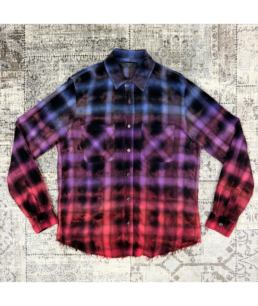 AMIRI Мульти хлопковая кэжуал рубашка, фото 6