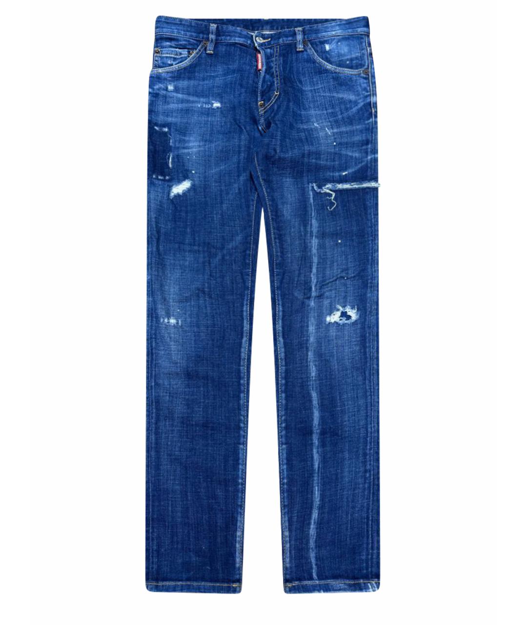 DSQUARED2 Темно-синие джинсы скинни, фото 1