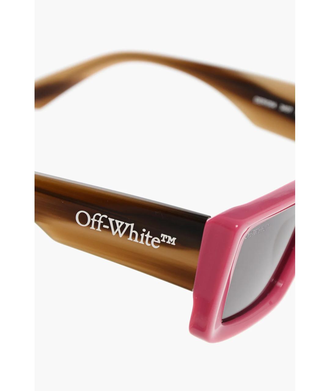 OFF-WHITE Мульти пластиковые солнцезащитные очки, фото 4