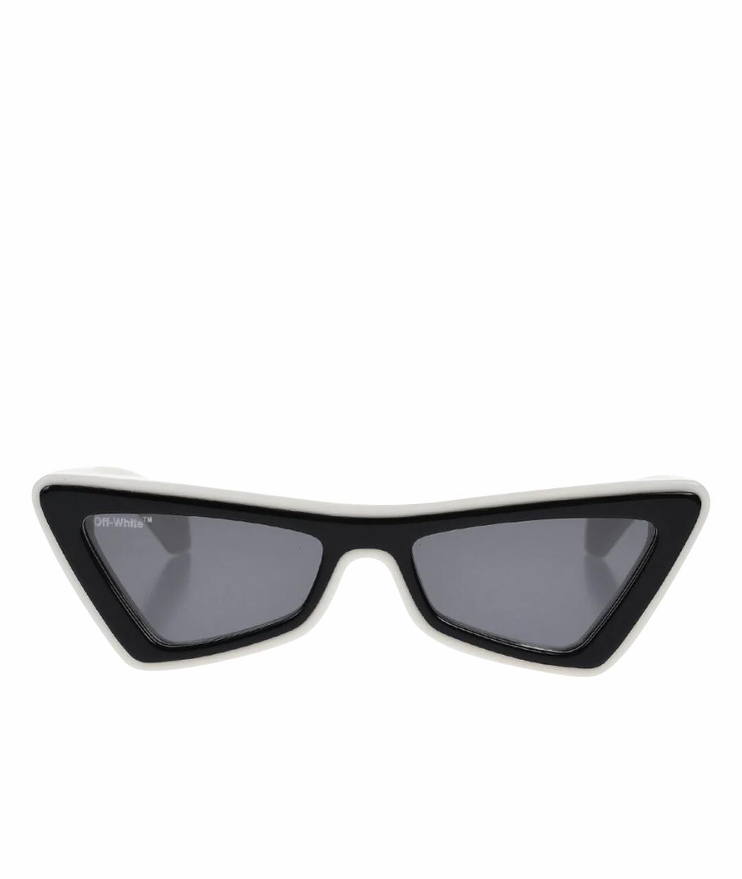 OFF-WHITE Белые пластиковые солнцезащитные очки, фото 8