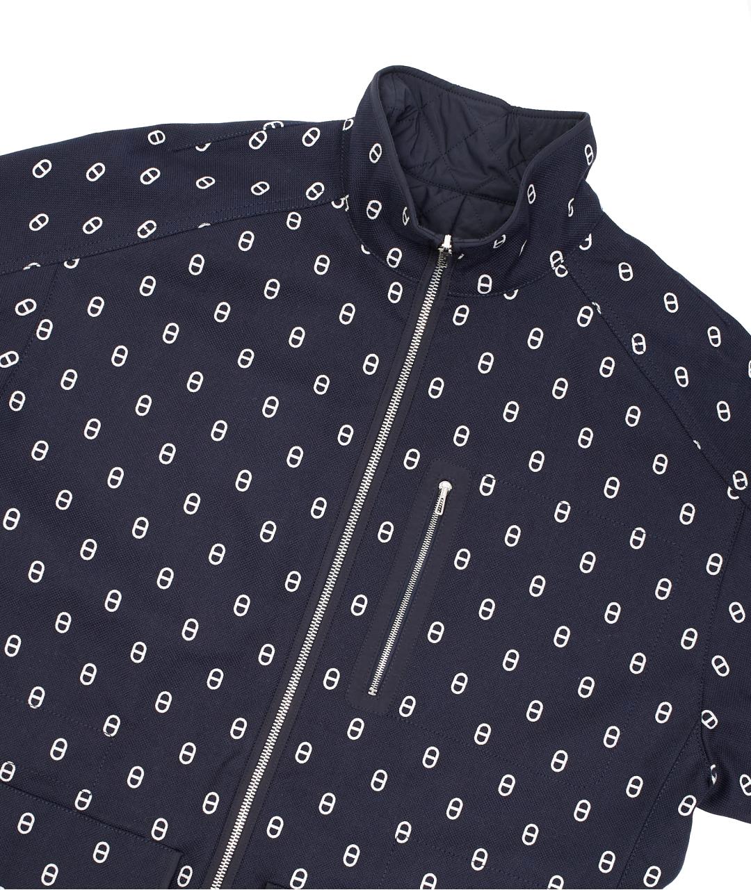 HERMES Синяя хлопковая куртка, фото 14