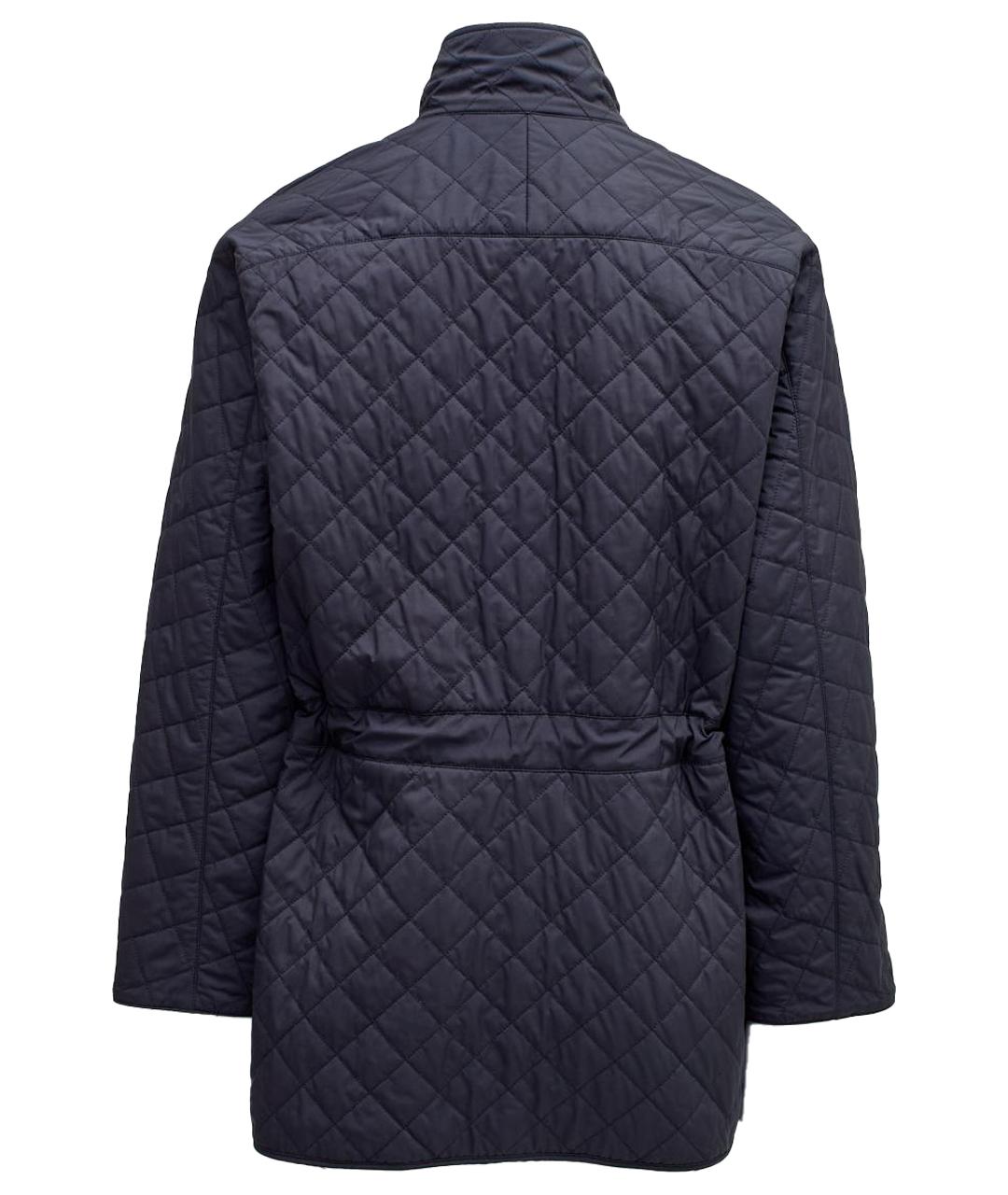 HERMES Синяя хлопковая куртка, фото 10