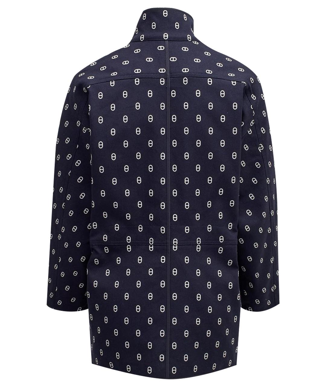 HERMES Синяя хлопковая куртка, фото 12