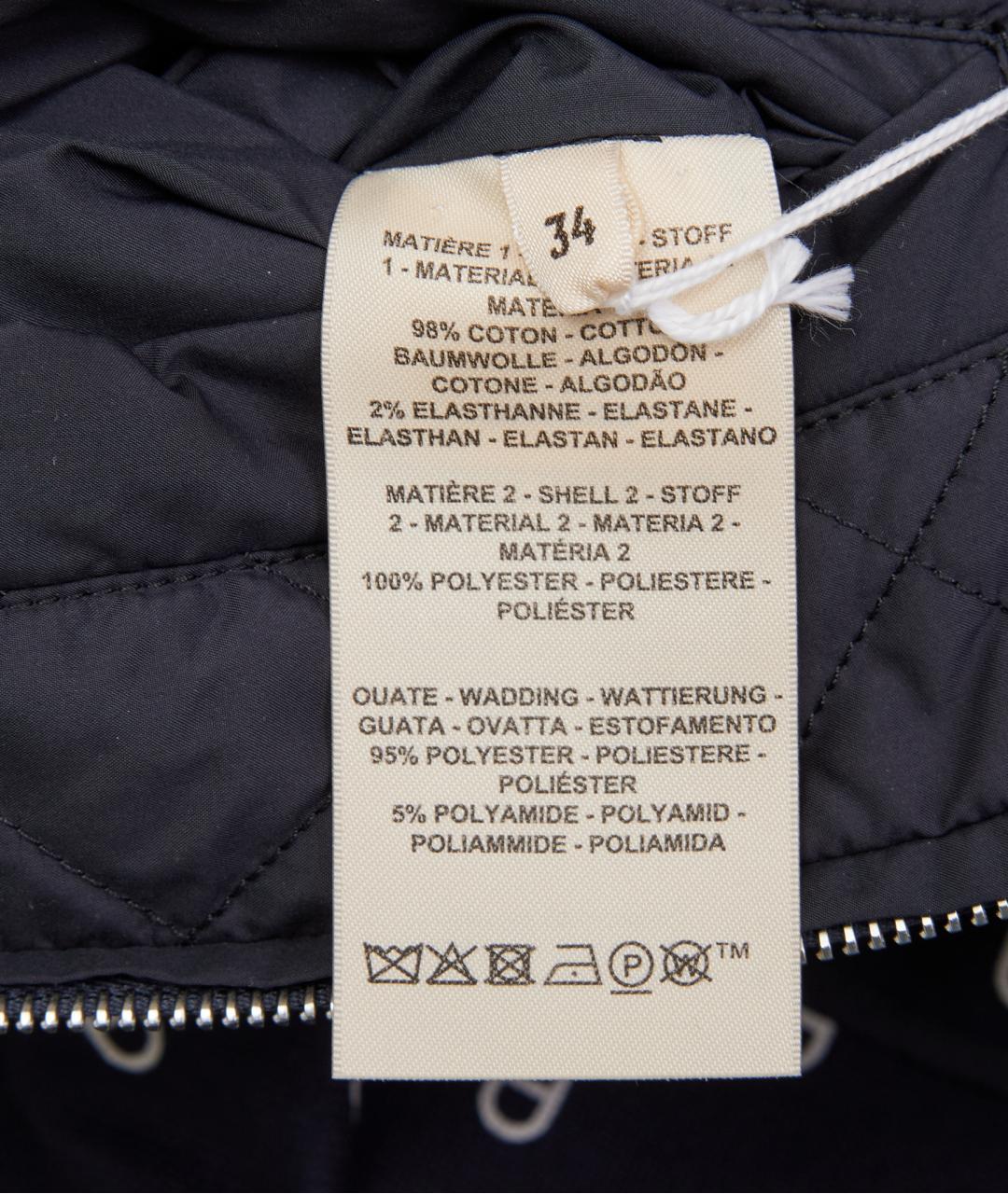 HERMES Синяя хлопковая куртка, фото 15