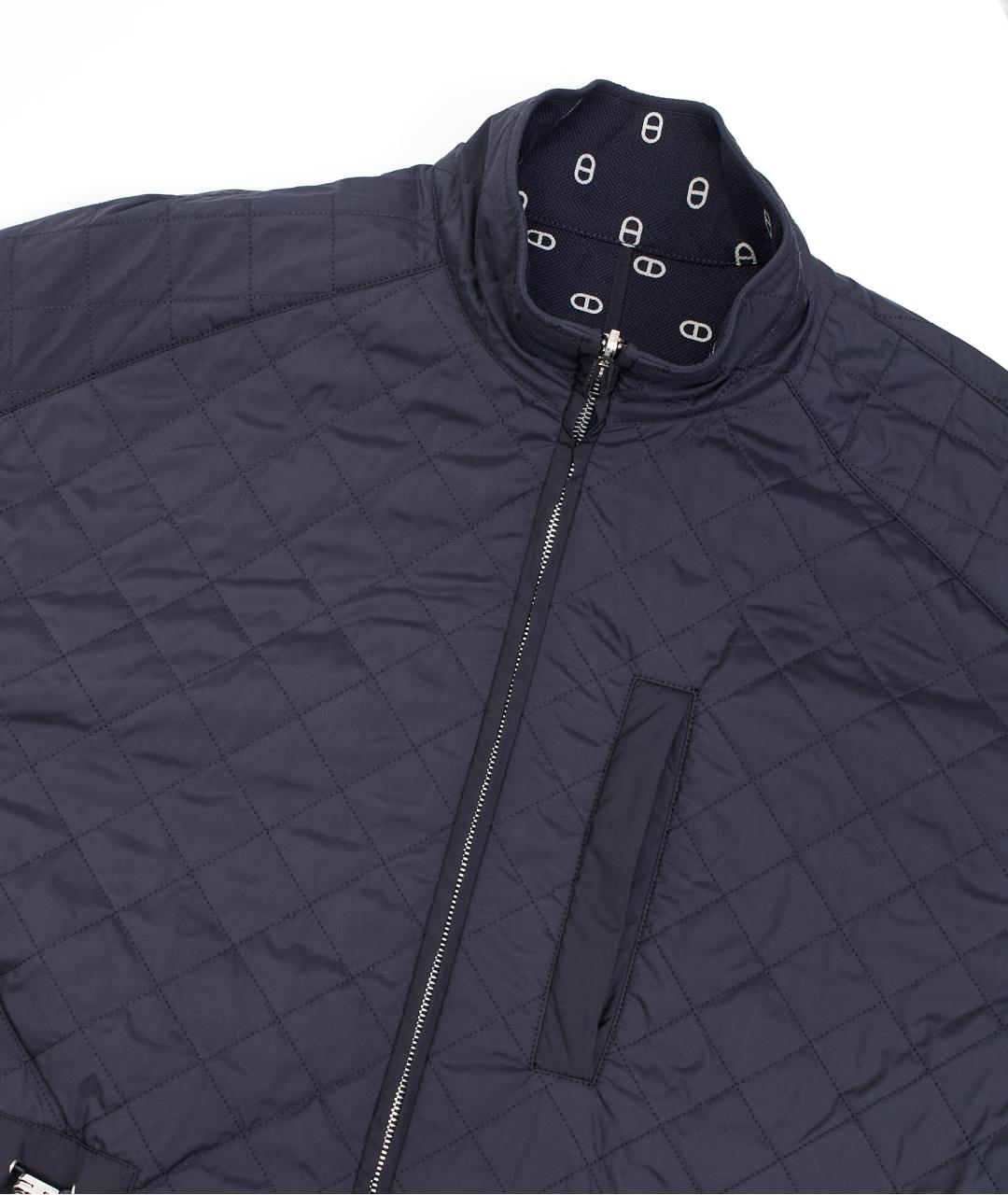 HERMES Синяя хлопковая куртка, фото 8