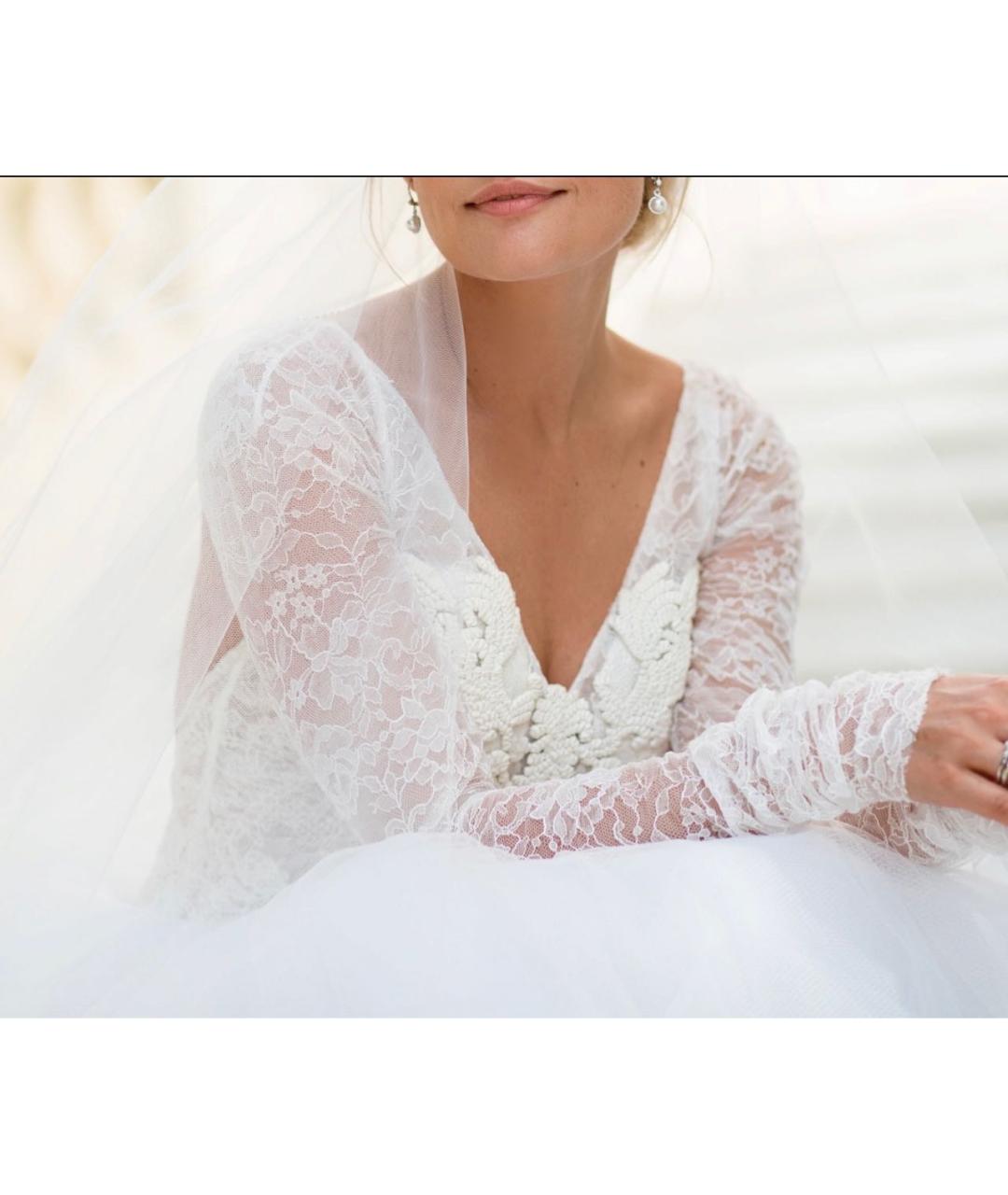 VERA WANG Белое свадебное платье, фото 3