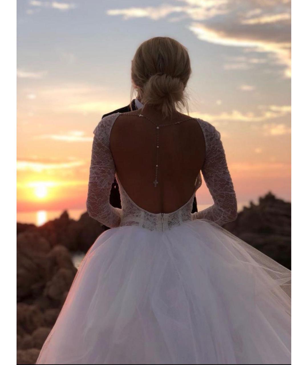 VERA WANG Белое свадебное платье, фото 4