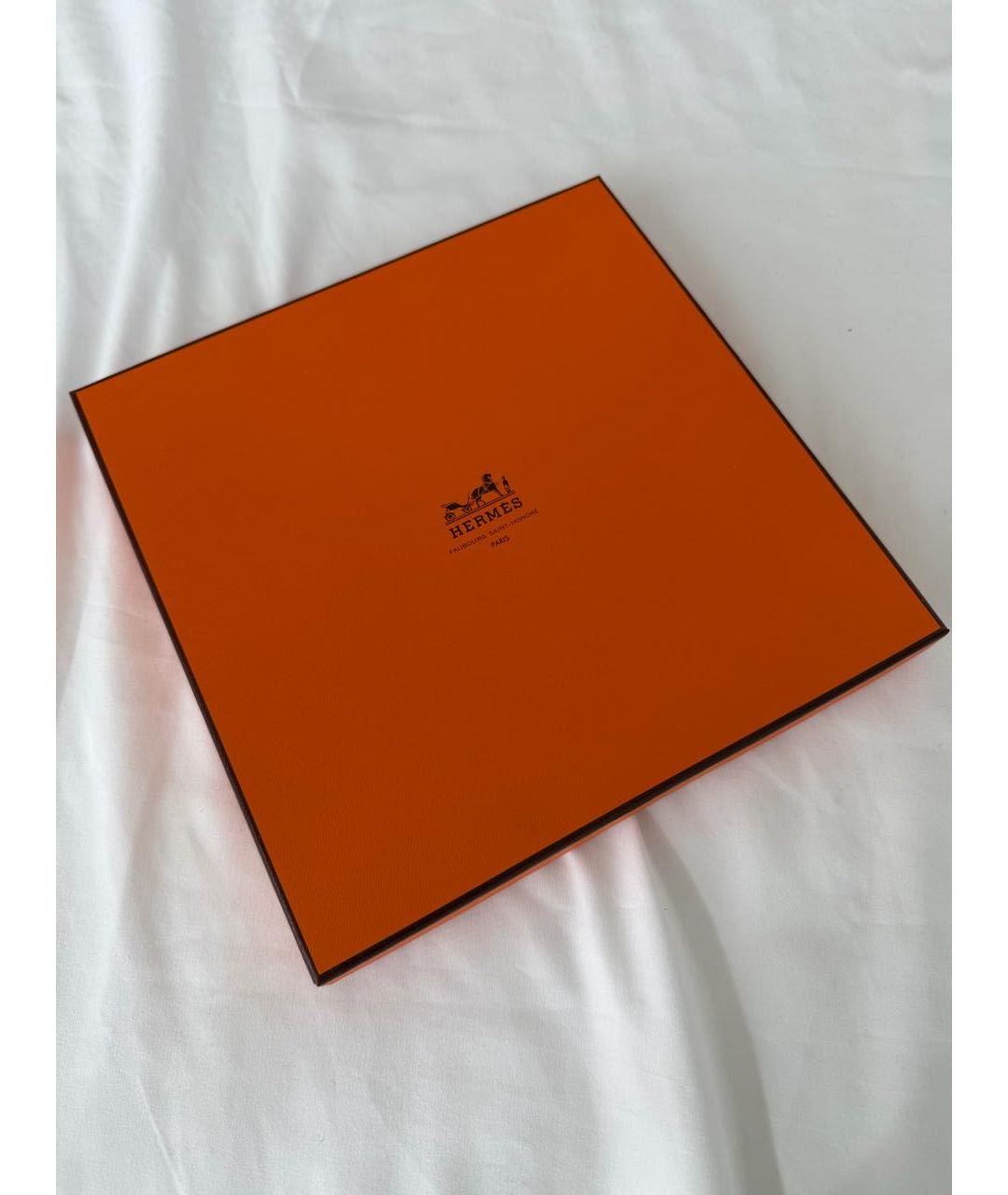 HERMES Мульти шелковый платок, фото 8