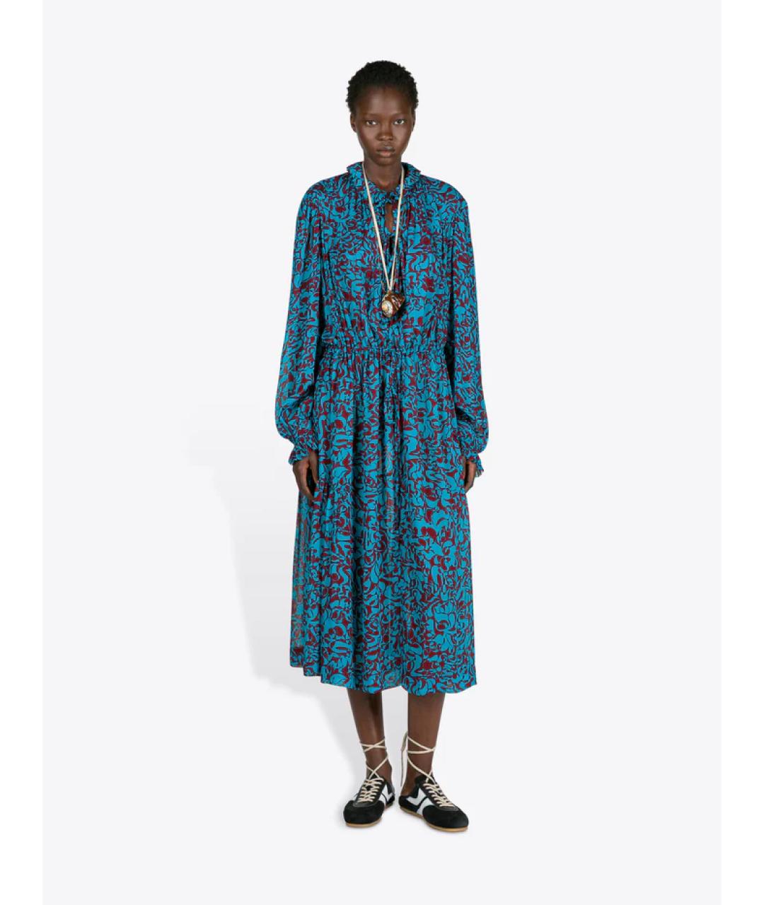 DRIES VAN NOTEN Черные замшевые кеды, фото 4