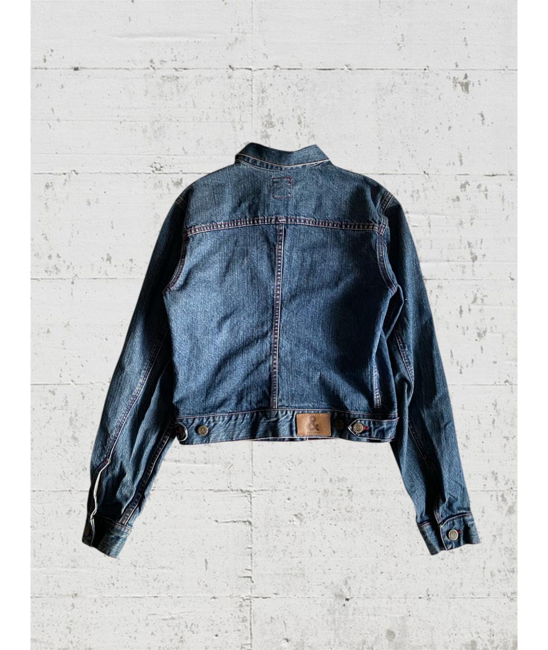 DOLCE&GABBANA Синяя деним куртка, фото 2