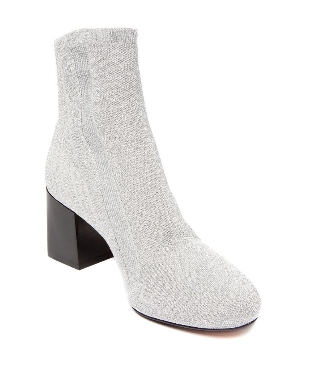 SPORTMAX Серебряные ботильоны, фото 2