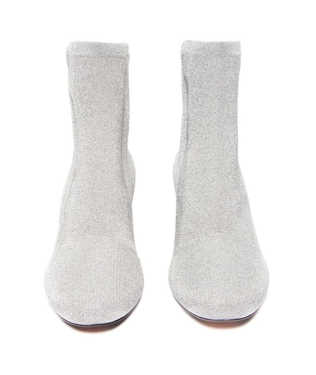 SPORTMAX Серебряные ботильоны, фото 3