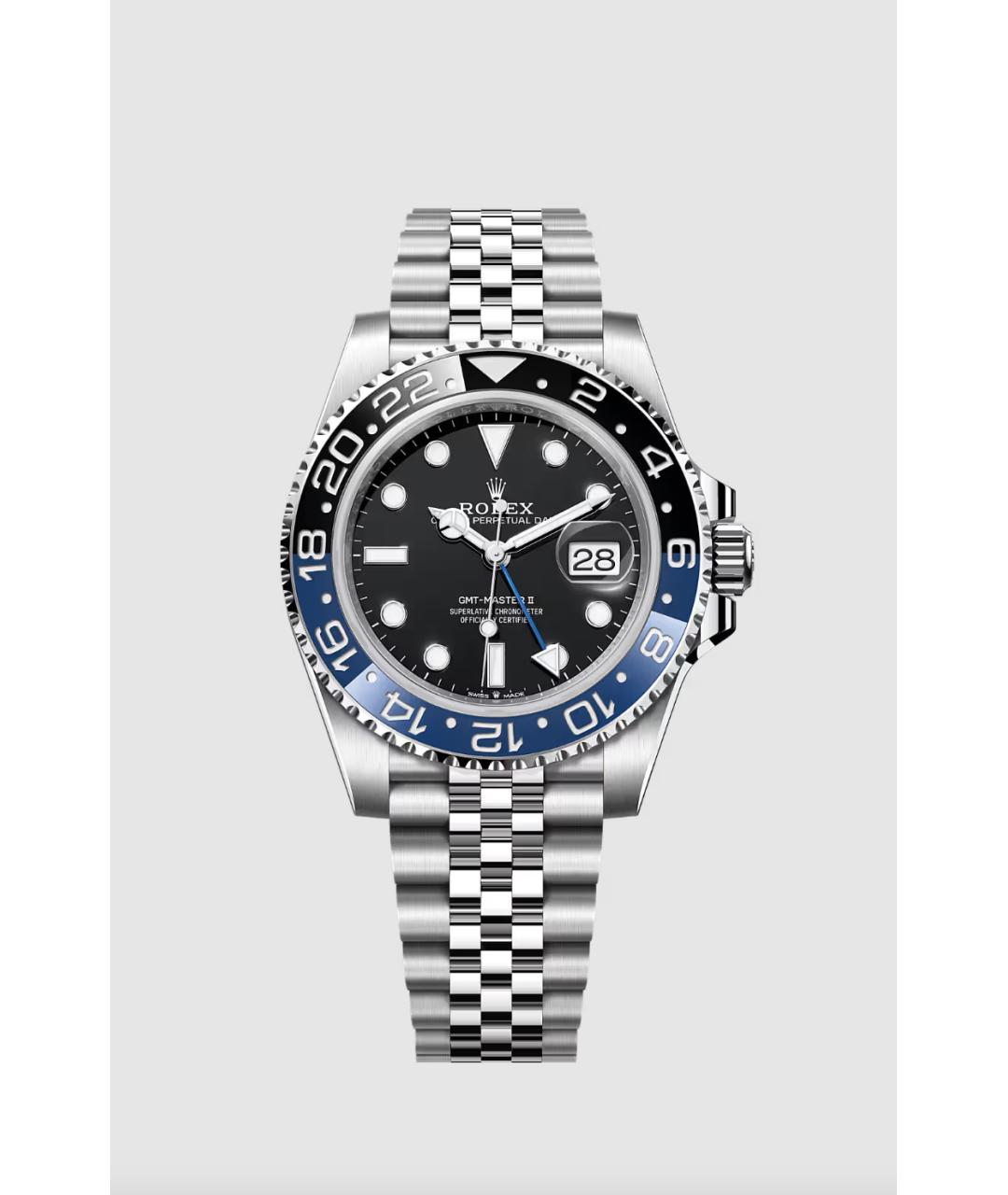 ROLEX Серые металлические часы, фото 3