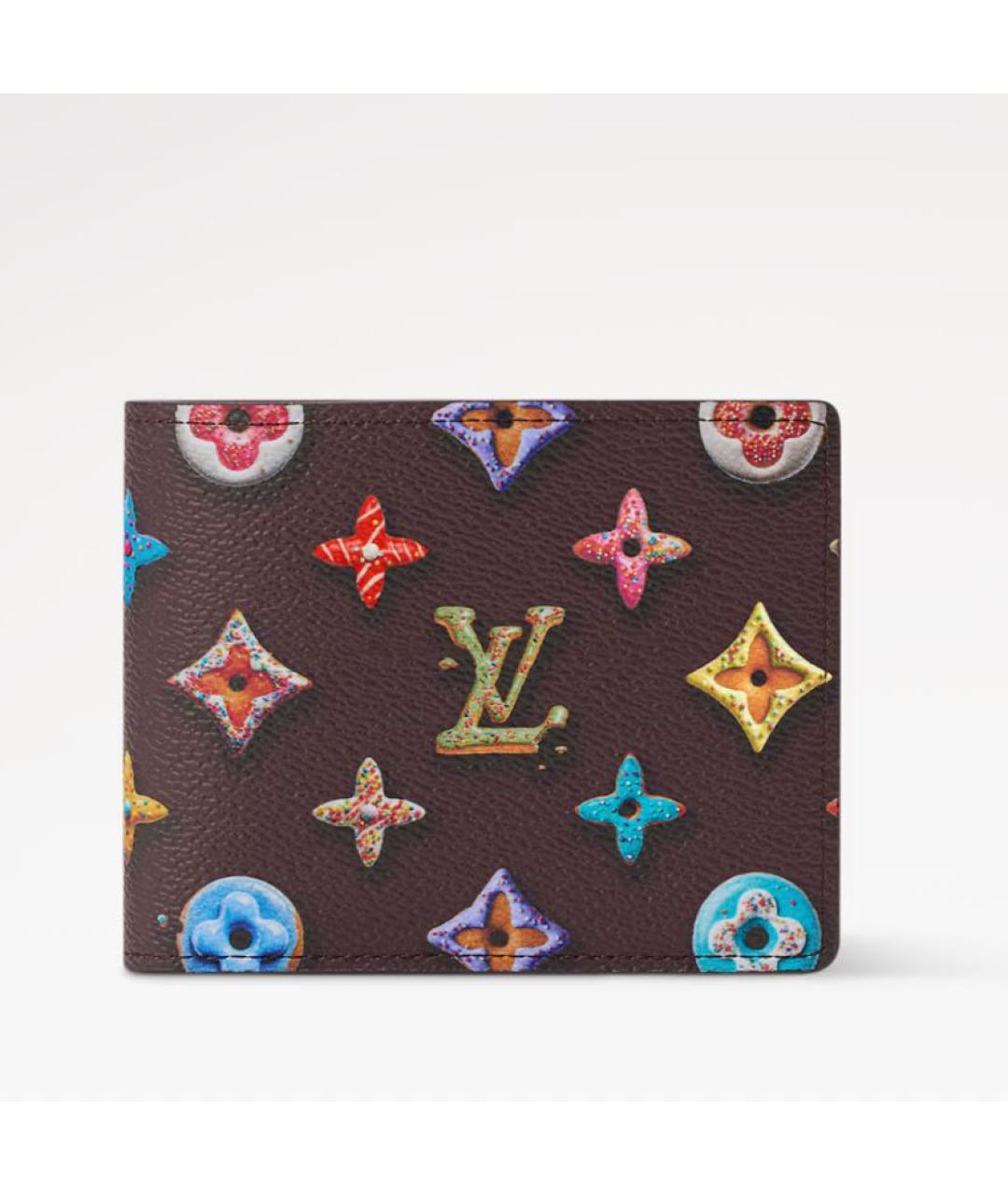 LOUIS VUITTON Бордовый кардхолдер, фото 1