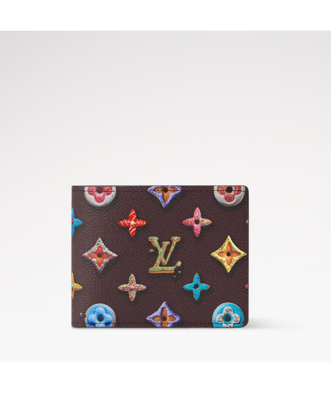 LOUIS VUITTON Бордовый кардхолдер, фото 2