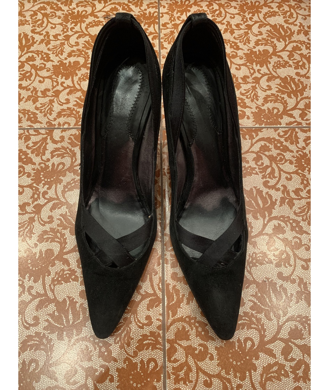 DKNY Черные замшевые туфли, фото 2