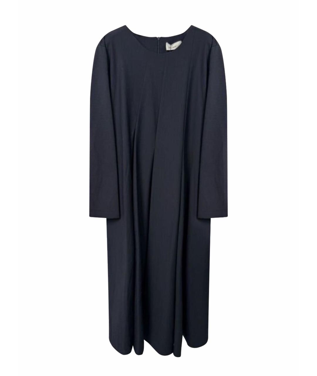 MEIMEIJ Черное вискозное повседневное платье, фото 1