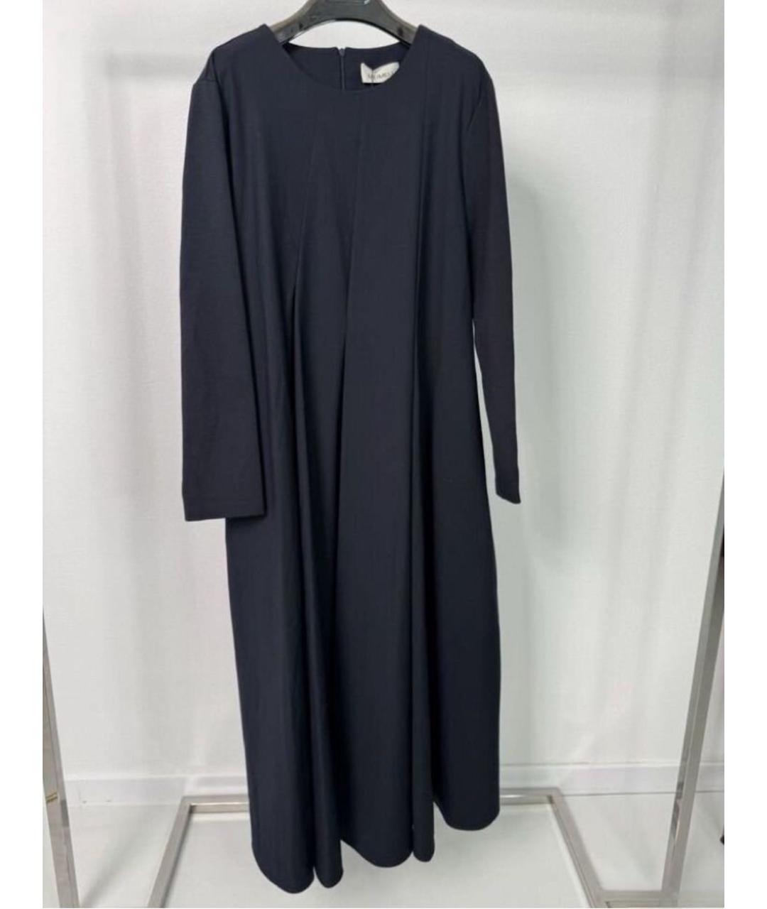 MEIMEIJ Черное вискозное повседневное платье, фото 9