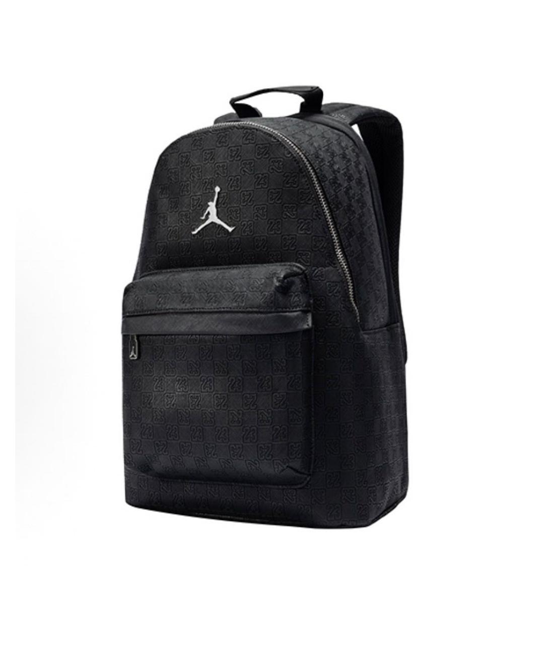 JORDAN Черный кожаный рюкзак, фото 3