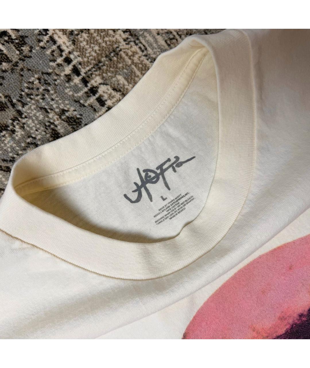 CACTUS JACK BY TRAVIS SCOTT Бежевая хлопковая футболка, фото 2