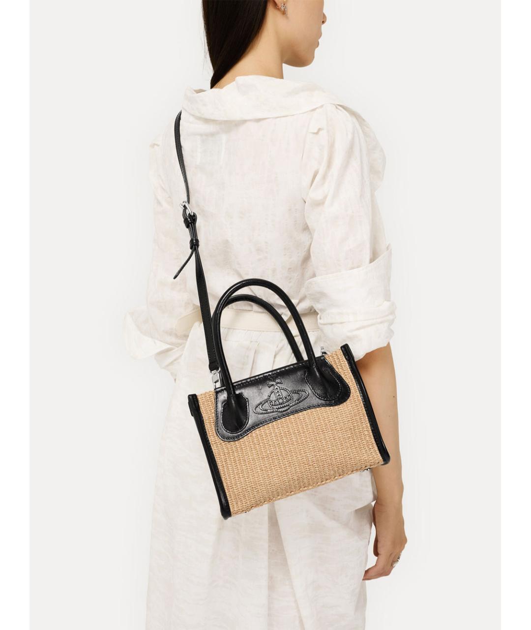 VIVIENNE WESTWOOD Хлопковая сумка тоут, фото 6