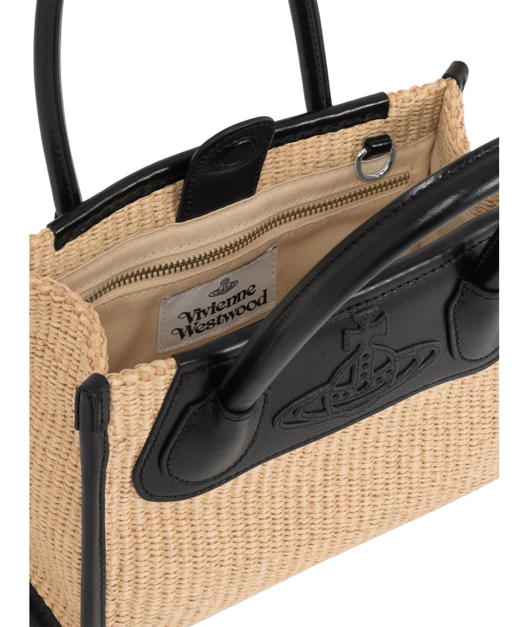 VIVIENNE WESTWOOD Хлопковая сумка тоут, фото 4