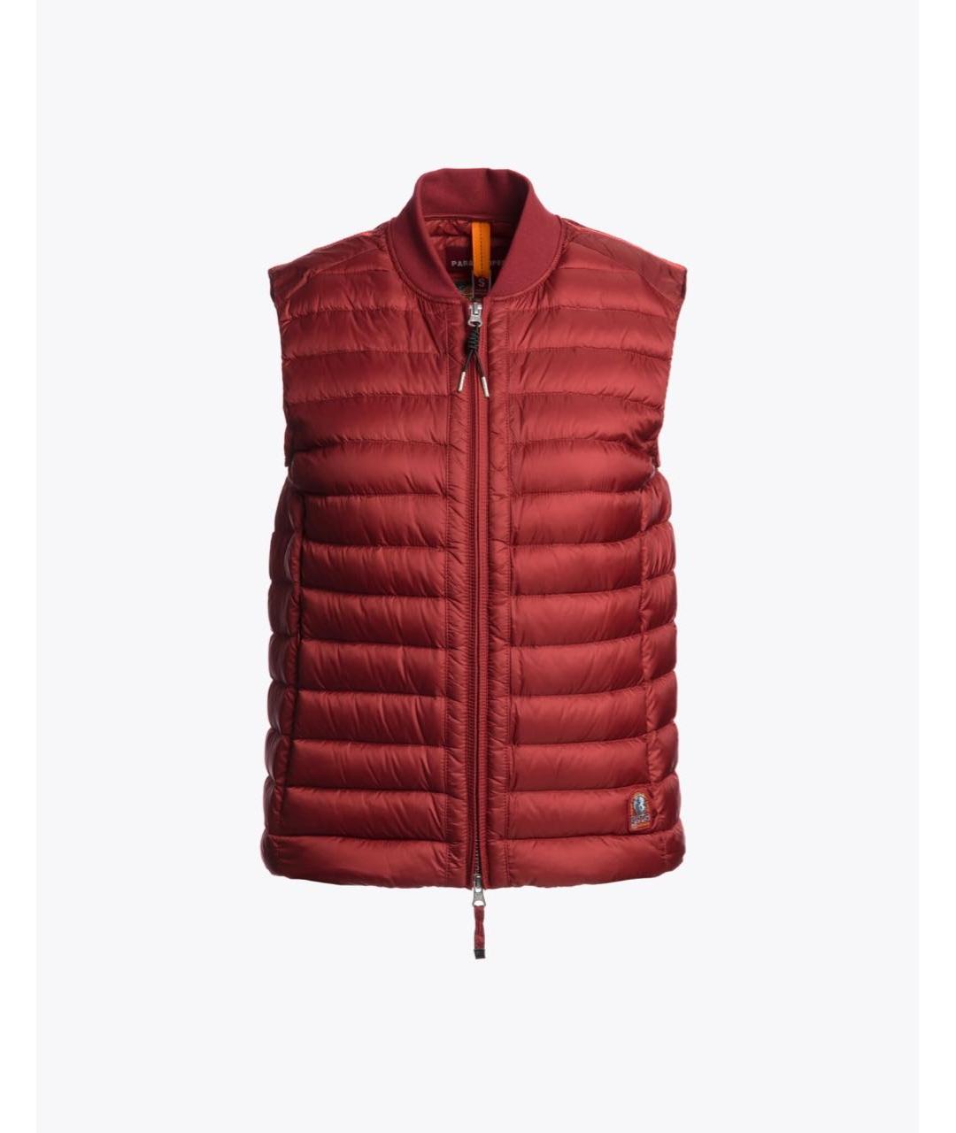 PARAJUMPERS Бордовый жилет, фото 5