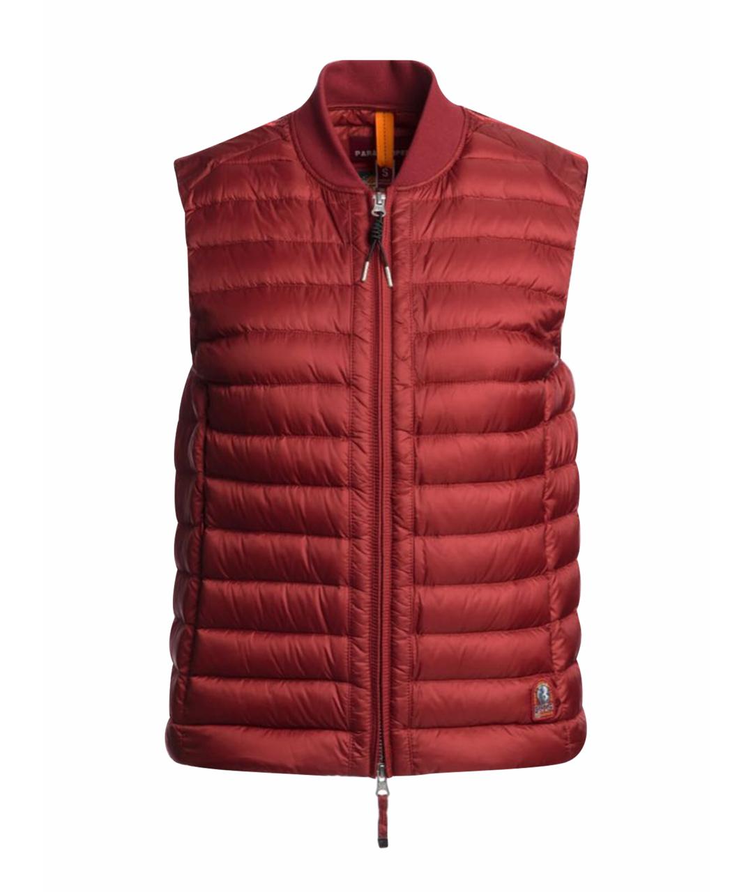 PARAJUMPERS Бордовый жилет, фото 1