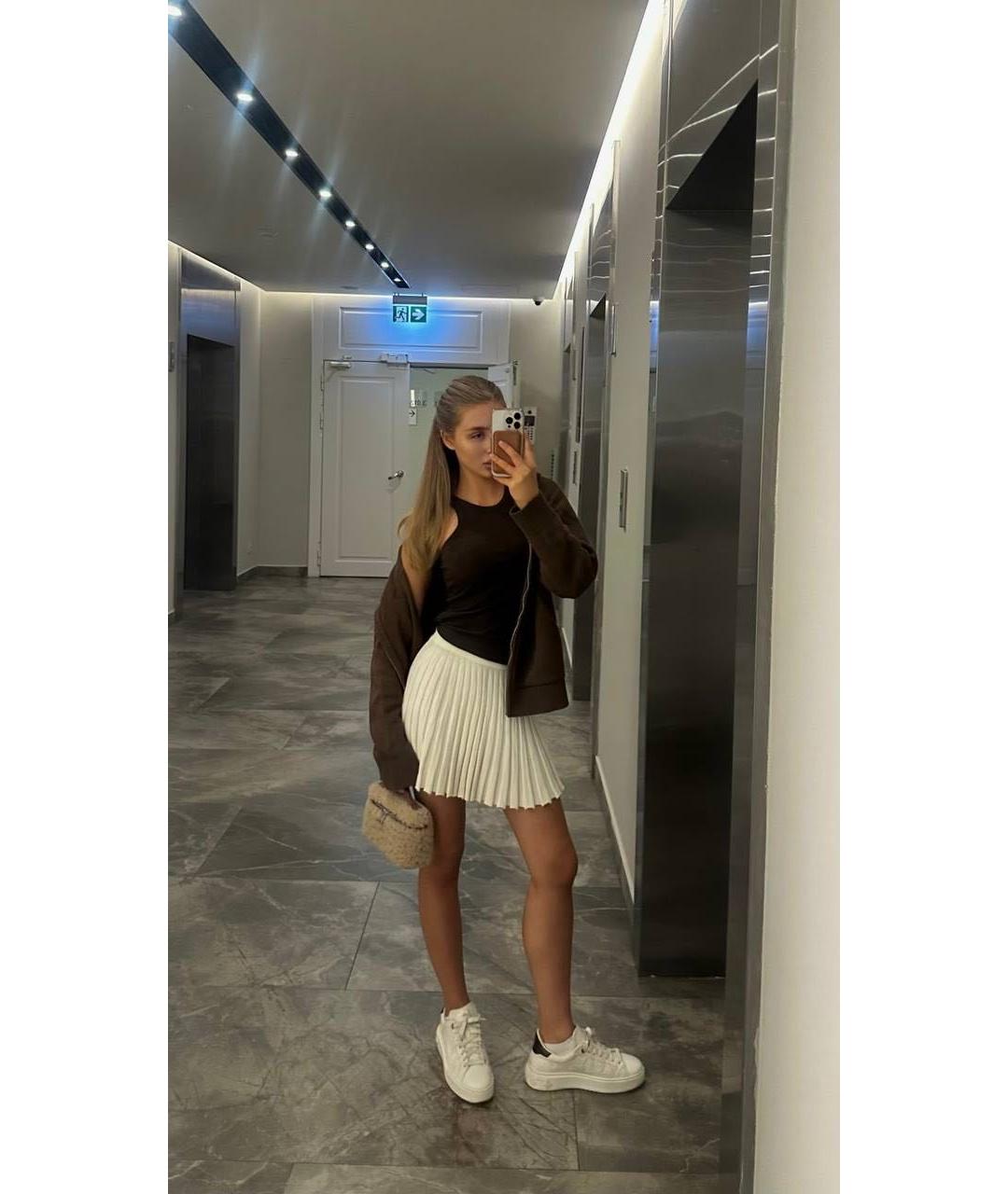 LOUIS VUITTON Белые кожаные кеды, фото 5